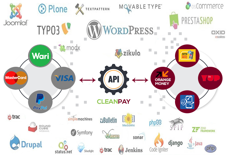 agrégateur des moyens de paiement en ligne - cleanpay developpeur